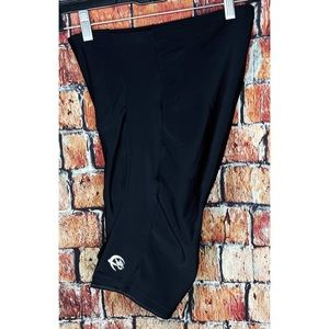 CANARI Men’s Large Black Padded Compression Cycling Stretch Bike Shorts